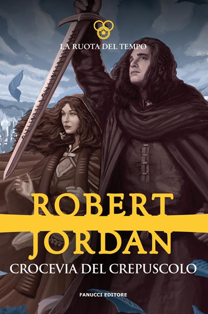 Crocevia del crepuscolo. La ruota del tempo. Vol. 10 - Robert Jordan - copertina