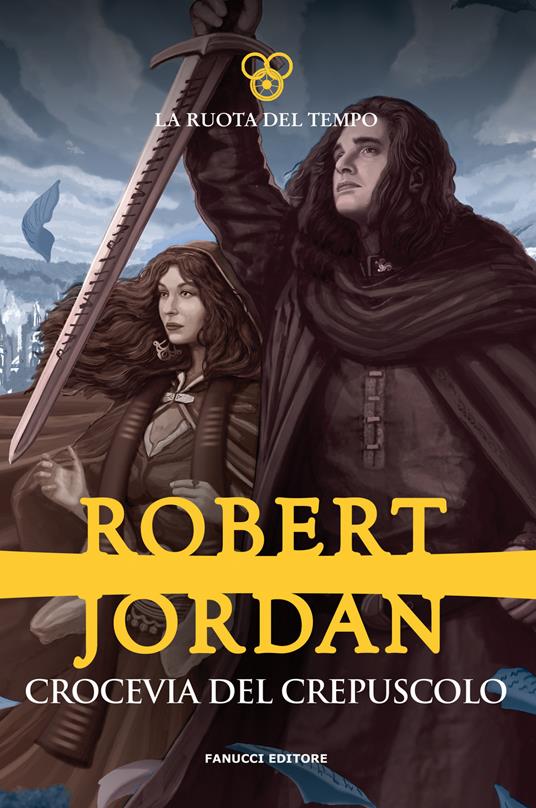 Crocevia del crepuscolo. La ruota del tempo. Vol. 10 - Robert Jordan - copertina