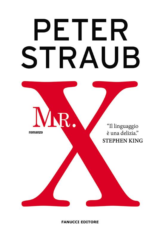 Mr. X - Peter Straub - copertina
