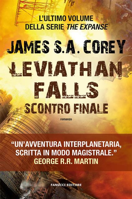 Leviathan falls. Scontro finale. The Expanse. Vol. 9 - James S. A. Corey - copertina