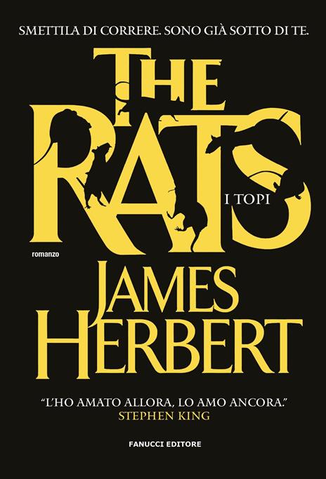 The rats. I topi - James Herbert - copertina
