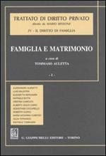 Trattato di diritto privato. Il diritto di famiglia. Vol. 4\1: Famiglia e matrimonio.