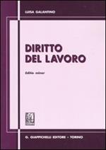  Diritto del lavoro. Editio minor