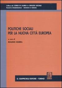 Politiche sociali per la nuova città europea - copertina