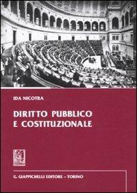 Diritto pubblico e costituzionale - Ida Angela Nicotra - copertina