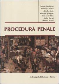 Procedura penale - copertina