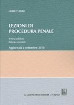 Lezioni di procedura penale