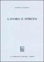 Lavoro e spirito