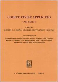 Codice civile applicato. Casi scelti - copertina