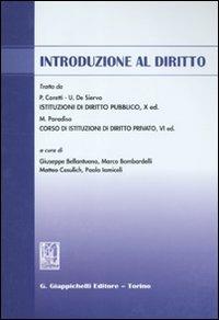 Introduzione al diritto - copertina