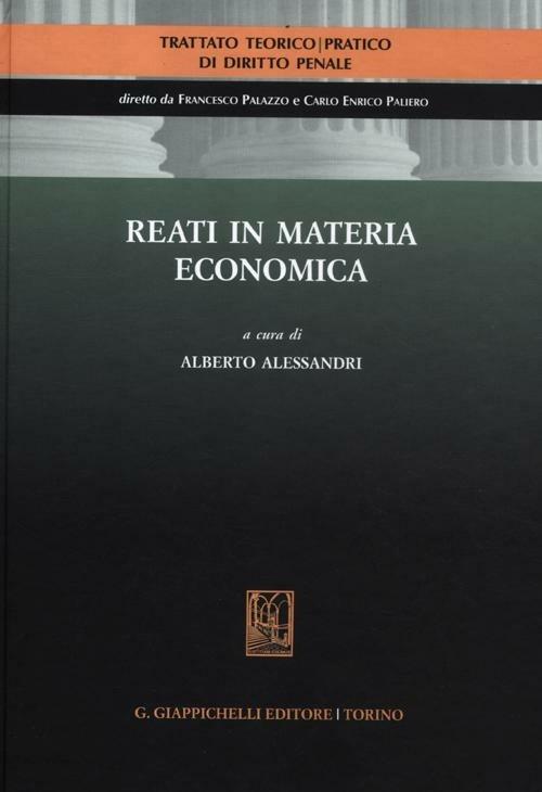 Reati in materia economica - copertina