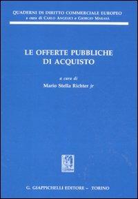 Le offerte pubbliche di acquisto - copertina