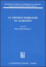 Le offerte pubbliche di acquisto