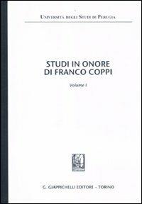 Scritti in onore di Franco Coppi - copertina
