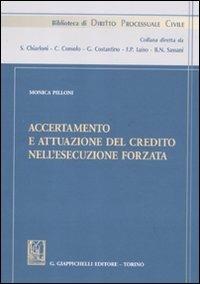 Accertamento e attuazione del credito nell'esecuzione forzata - Monica Pilloni - copertina
