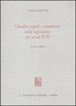 Cittadini popoli e comunione nella legislazione dei secoli IV-VI