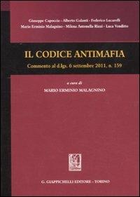 Il codice antimafia - copertina