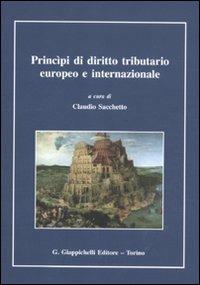 Principi di diritto tributario europeo e internazionale - copertina