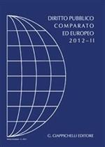 Diritto pubblico comparato ed europeo 2012. Vol. 2