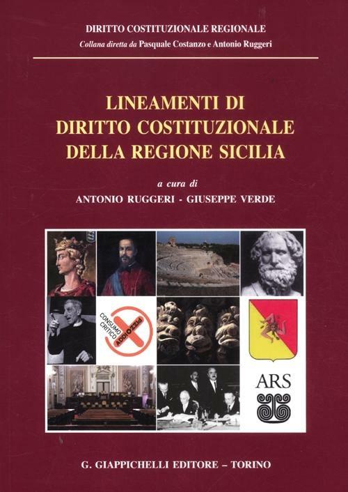 Lineamenti di diritto costituzionale della regione Sicilia - copertina