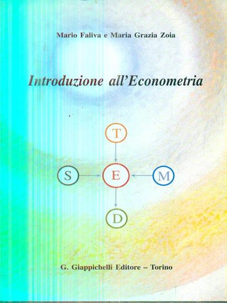 Introduzione all'econometria - Mario Faliva,M. Grazia Zoia - copertina
