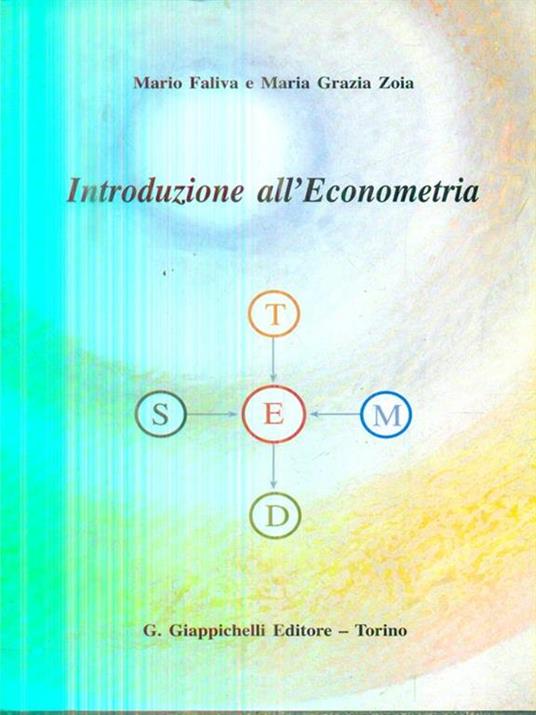 Introduzione all'econometria - Mario Faliva,M. Grazia Zoia - copertina