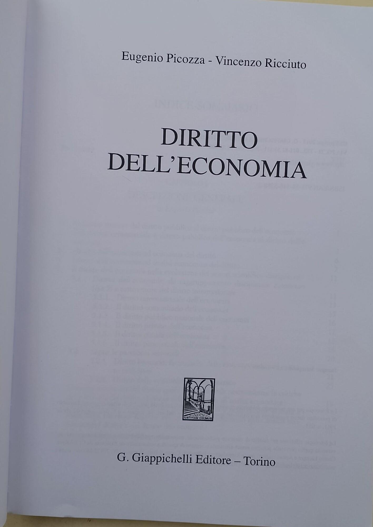 Diritto dell'economia