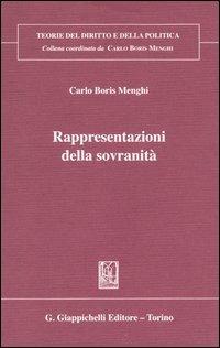 Rappresentazioni della sovranità - Carlo Menghi - copertina