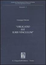 Obligatio est iuris vinculum