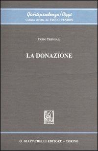 La donazione - Fabio Tringali - copertina