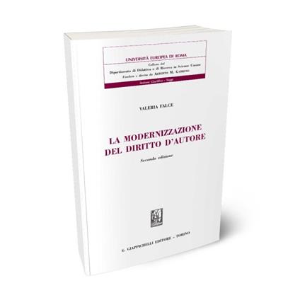 La modernizzazione del diritto d'autore - Valeria Falce - copertina