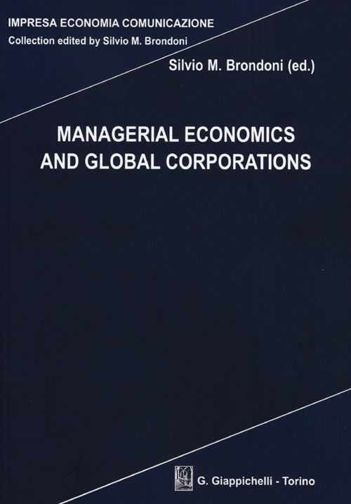 Managerial economics and global corporations - copertina