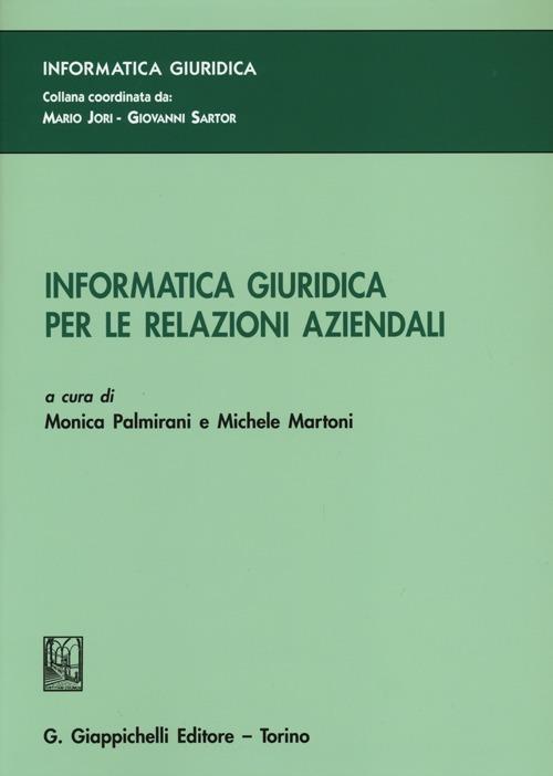 Informatica giuridica per le relazioni aziendali - copertina