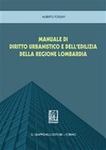 Manuale di diritto urbanistico Regione Lombardia