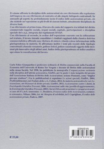 Trattato di diritto commerciale. Sez. III. Vol. 3: Le assicurazioni. L'impresa. I contratti. - Carlo F. Giampaolino - 2