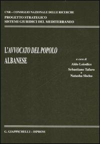 L'avvocato del popolo albanese - copertina