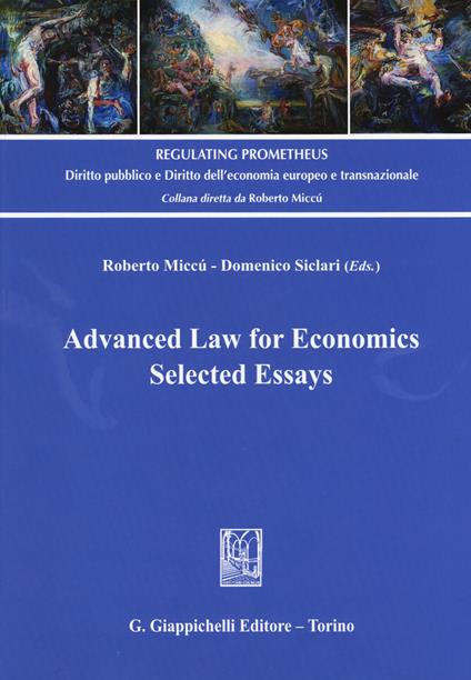 Advanced law for economics. Selected essays - copertina