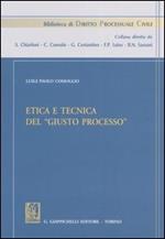 Etica e tecnica del «giusto processo»