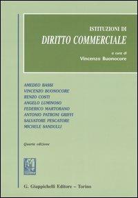 Istituzioni di diritto commerciale - copertina