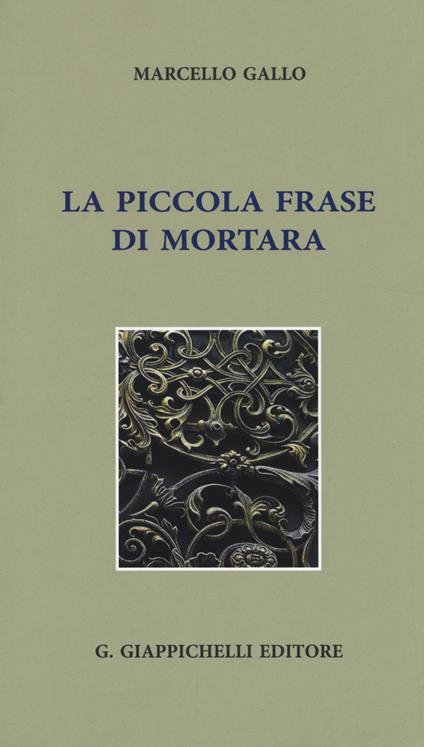 La piccola frase di Mortara - Marcello Gallo - copertina