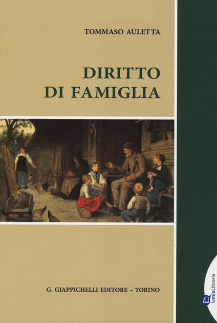 Diritto di famiglia - Tommaso Auletta - copertina