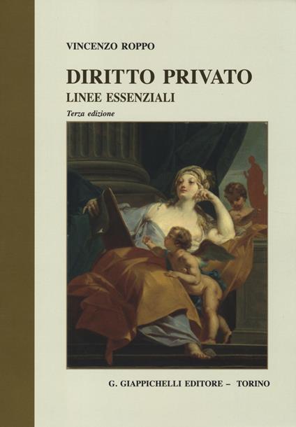 Diritto privato. Linee essenziali - Vincenzo Roppo - copertina