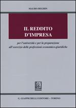 Il reddito d'impresa per l'università e per la preparazione all'esercizio delle professioni economico-giuridiche