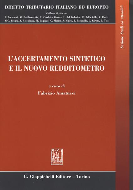 L'accertamento sintetico e il nuovo redditometro - copertina