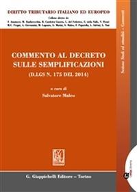 Commento al decreto sulle semplificazioni - copertina