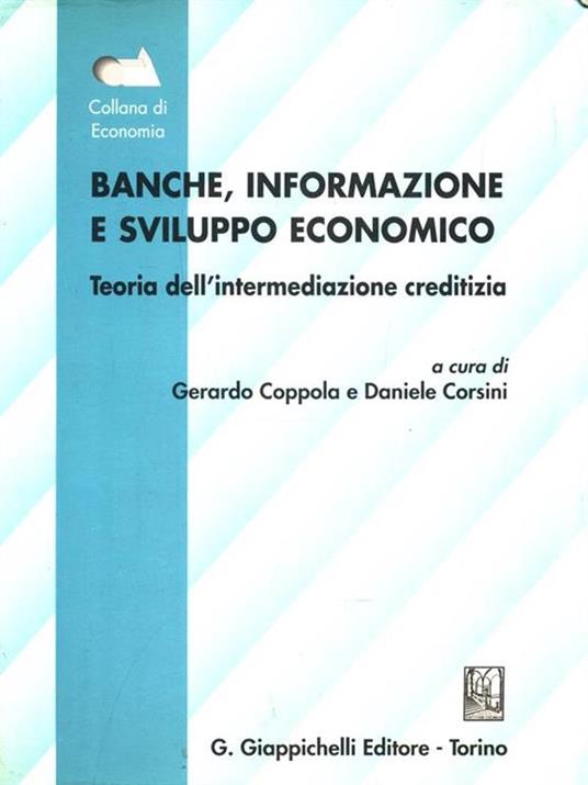 Banche, informazione e sviluppo economico - copertina