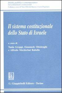 Il sistema costituzionale dello Stato di Israele - copertina