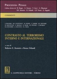 Contrasto al terrorismo interno e internazionale - copertina
