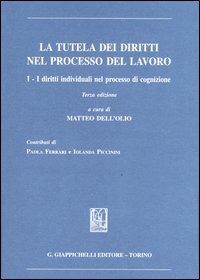 La tutela dei diritti nel processo del lavoro. Vol. 1: I diritti individuali nel processo di cognizione - Matteo Dell'Olio - copertina