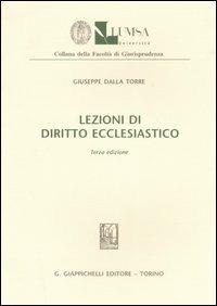 Lezioni di diritto ecclesiastico - Giuseppe Dalla Torre - copertina